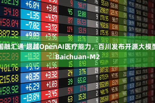国融汇通 超越OpenAI医疗能力,百川发布开源大模型Baichuan-M2